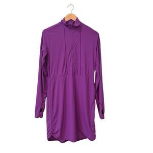 BloqUV Womens Swimming Long Sleeve Dress Size XL Athletic Tunic Sun Protection